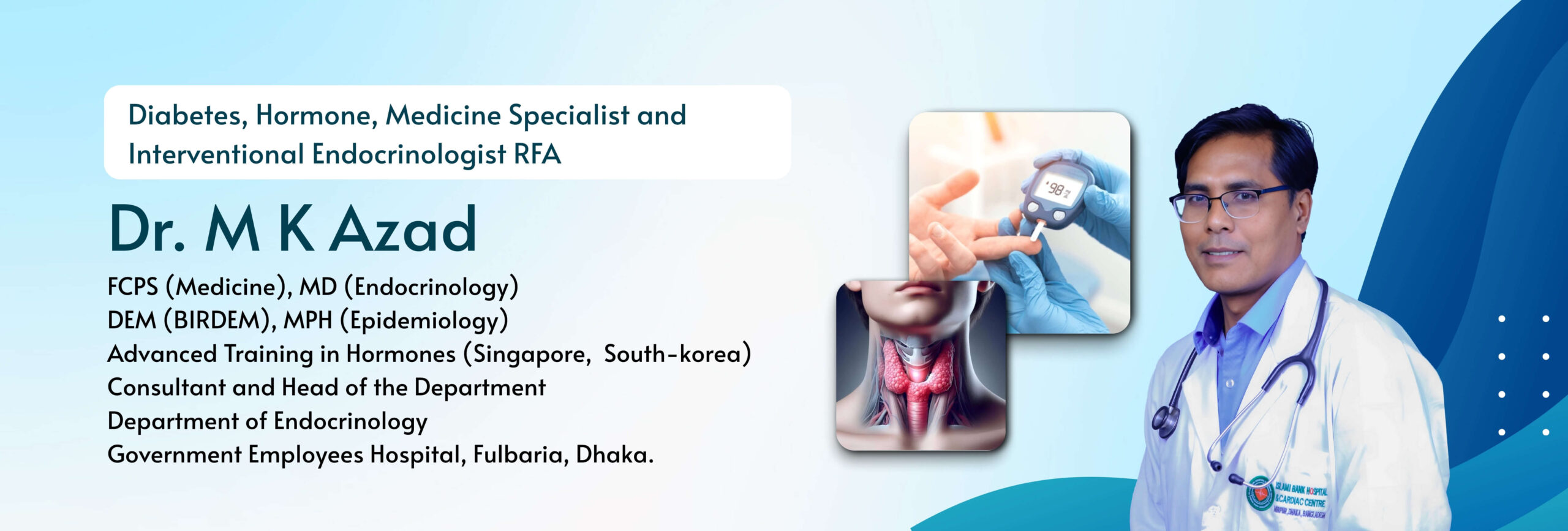 Dr. M K Azad Dekstop slider 1